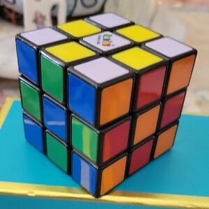 Colorful Rubik's Cube Puzzle